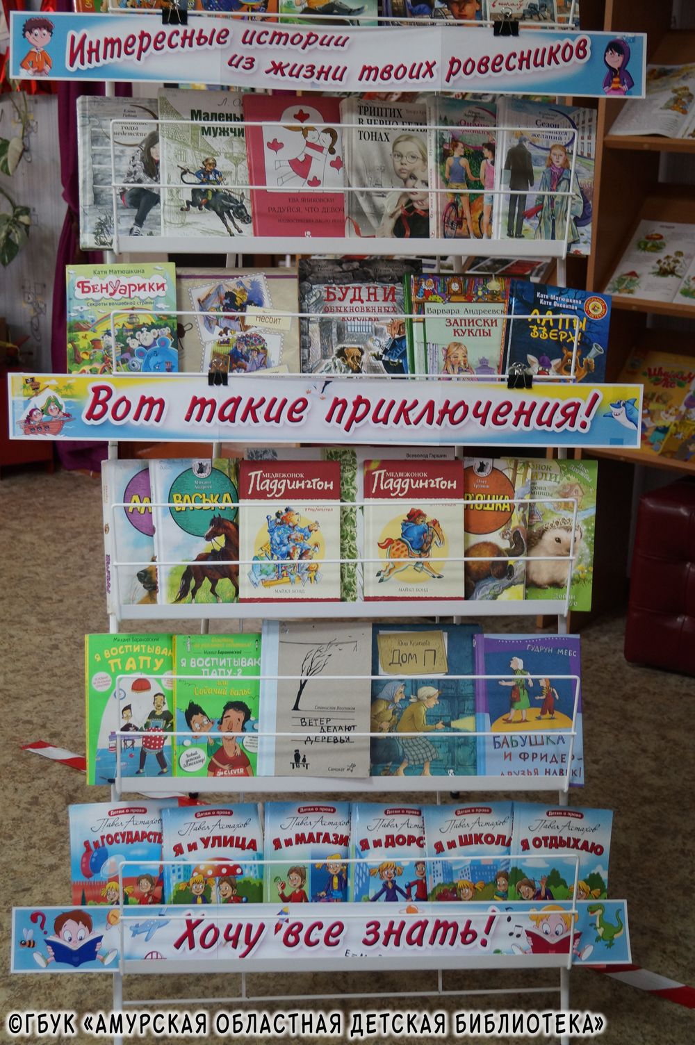 Выставка в ДО МЦБ Серышево