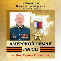 Виртуальная выставка-портрет «Амурской земли Герои», П. А. Горбоконенко
