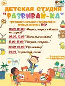 Детская студия «Развивай-ка» (0+)