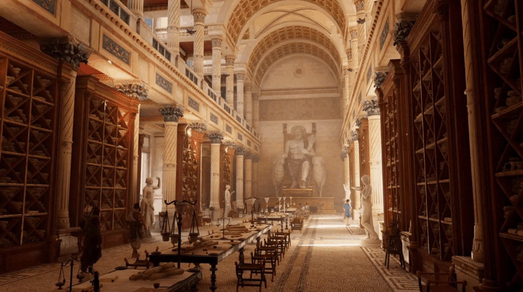 Александрийская библиотека фото в древности