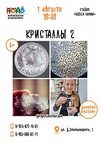 Занятие «Кристаллы 2» (6+)