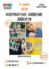 Мастер-класс «Поверхностное натяжение жидкости»